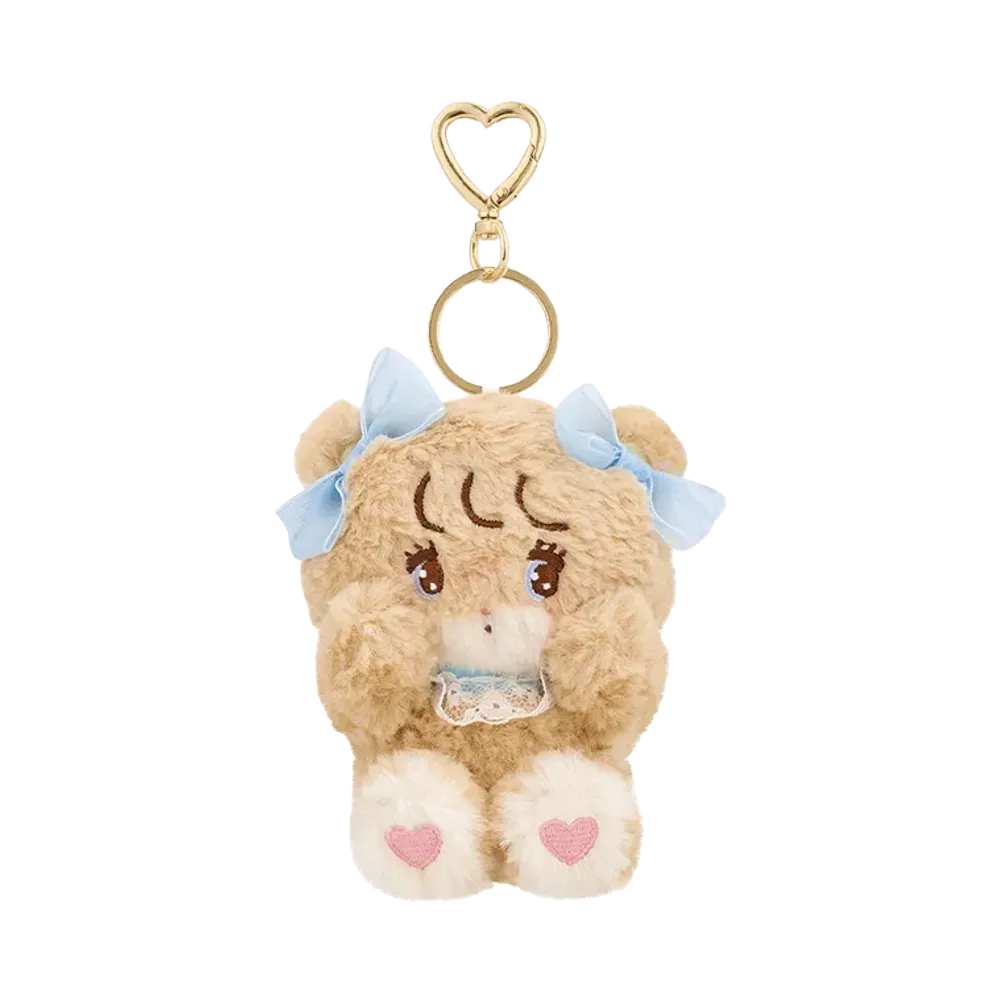 BANDAI "Ichiban Kuji" -Lil ala mode ~Sweets Dresser~- C Prize Dressed-up Plush Mascot Latte