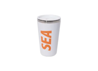 WIND AND SEA x BRIEFING GOLF Sea 16 OZ All Around Tumbler "White"