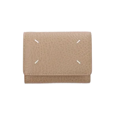 Maison Margiela Wallet Clip 3 With Zip "Biche"