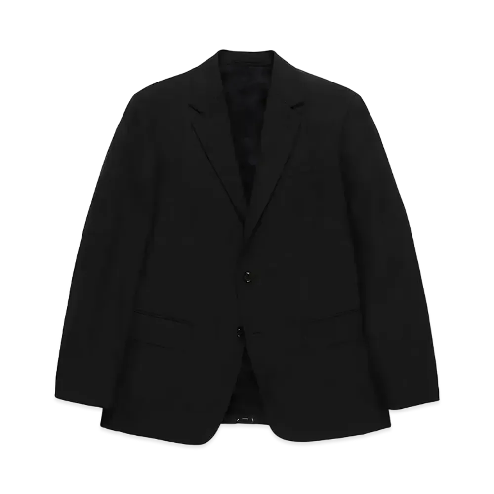 WACKO MARIA x DORMEUIL / Single Breasted Jacket "Black"