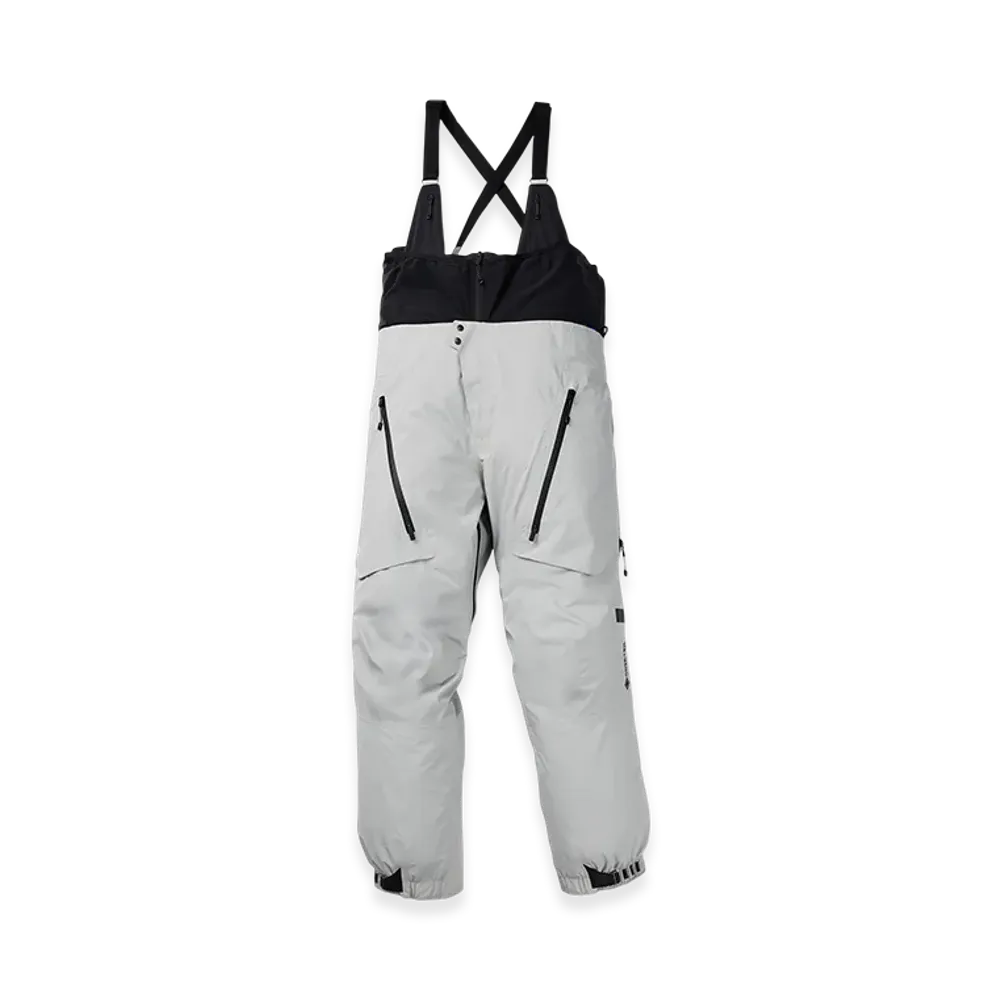 FRAGMENT x Burton [ak] GORE-TEX Pro 3L Bib Pants "Apparition Gray/True Black"