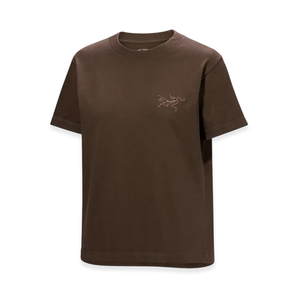 ARC'TERYX Women's Kragg Cotton Little Bird Crew SS "Carob" X000008468