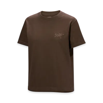 ARC'TERYX Women's Kragg Cotton Little Bird Crew SS "Carob" X000008468