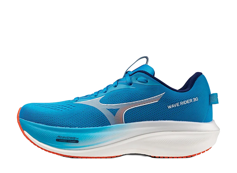 Mizuno Wave Rider 30 "Sky Blue/White/Red"