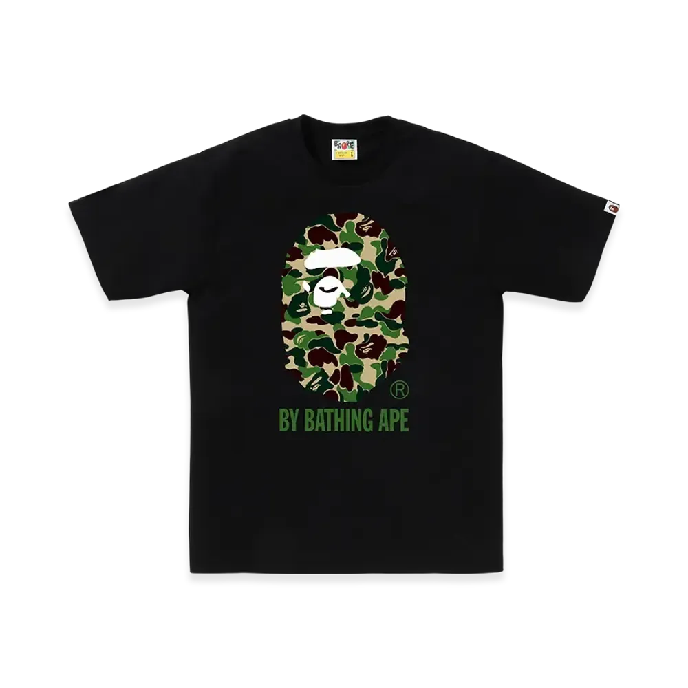 A BATHING APE ABC Camo By Bathing Ape Tee "Black/Green"