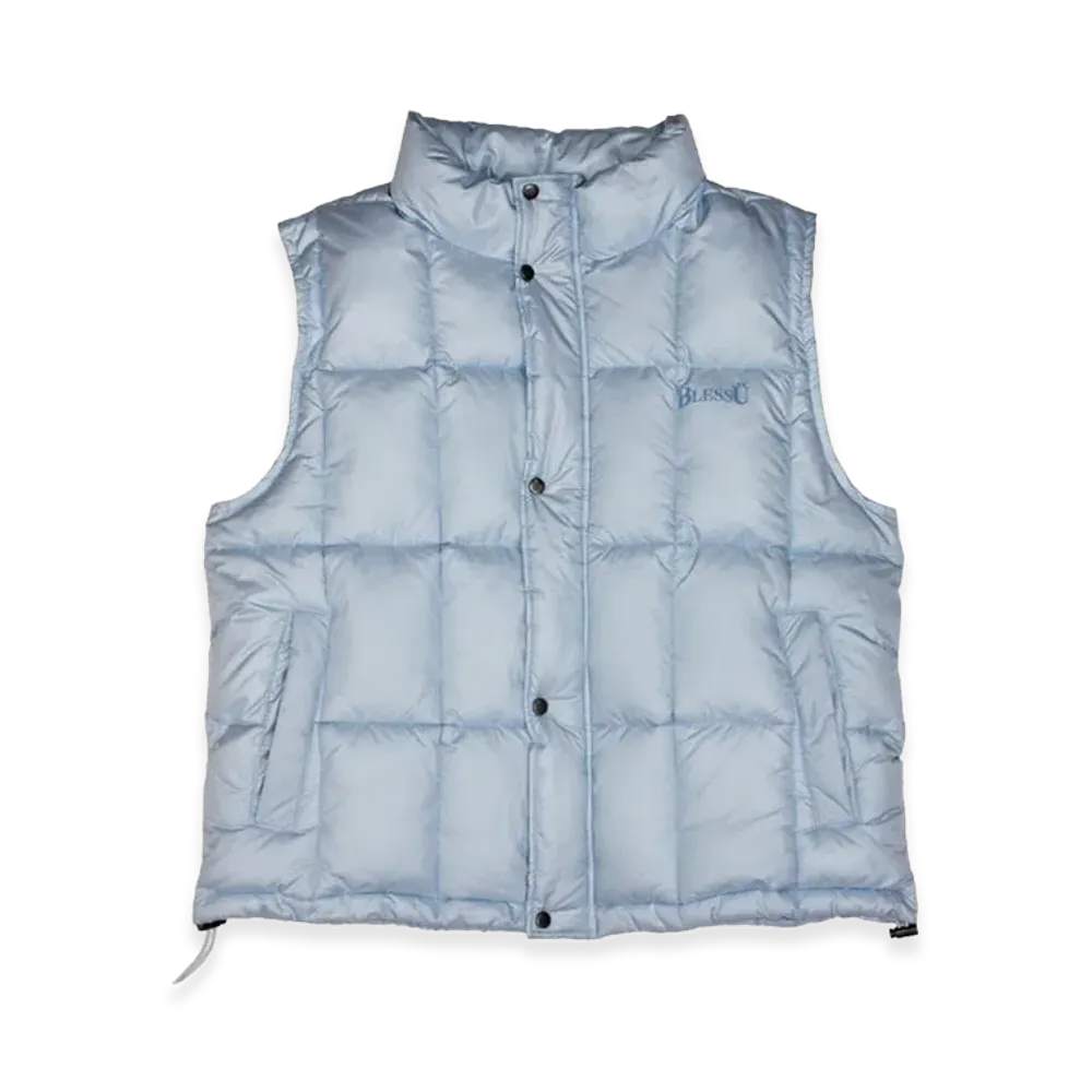BLESS U Padded Tech Vest "Light Blue"