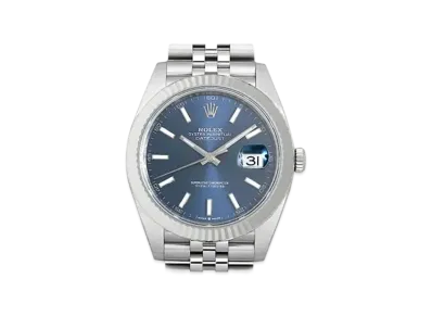 ROLEX Date-Just 41 Blue Dial 126334