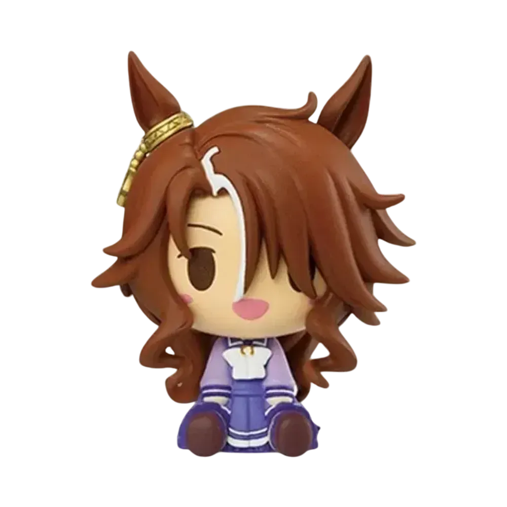 BANDAI "Ichiban Kuji" -Uma Musume Pretty Derby 11th- E Prize Chokonokko Figure Mejiro Hymn Chorus Ver. Mejiro Palmer
