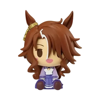 BANDAI "Ichiban Kuji" -Uma Musume Pretty Derby 11th- E Prize Chokonokko Figure Mejiro Hymn Chorus Ver. Mejiro Palmer