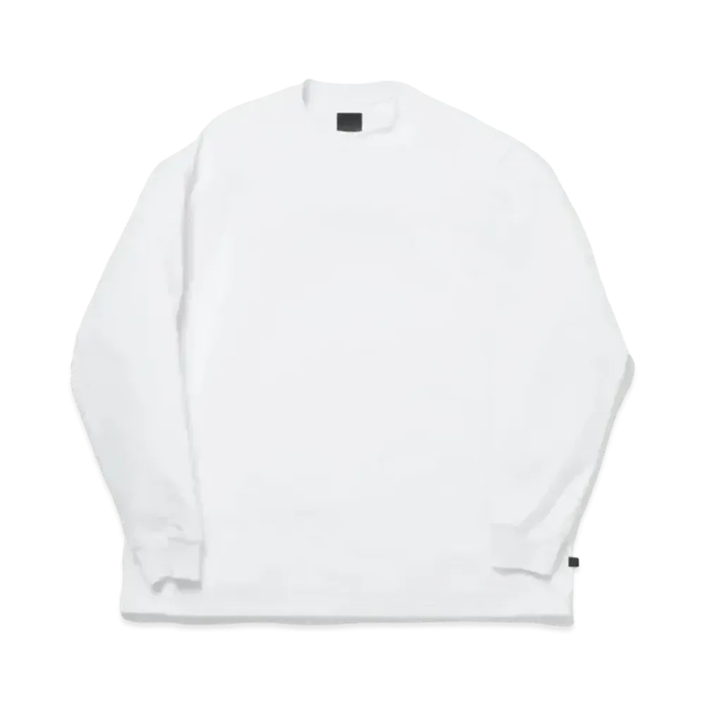DAIWA PIER39 Tech Crew Neck Tee L/S "White"