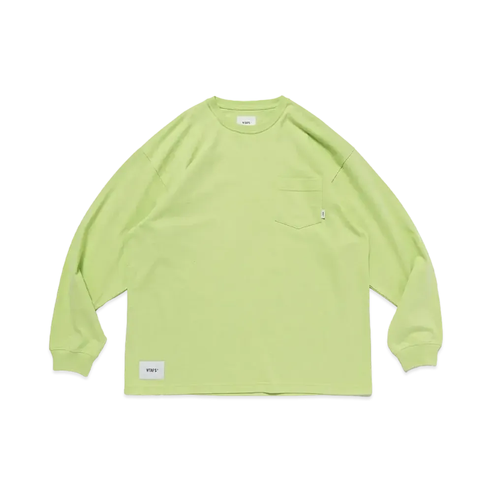 WTAPS OBJ 01 / LS / Cotton. PRTC "Light Green"