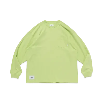 WTAPS OBJ 01 / LS / Cotton. PRTC "Light Green"