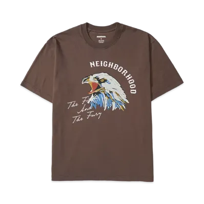 NEIGHBORHOOD NH 261 Spot . Tee SS-7 "Brown"
