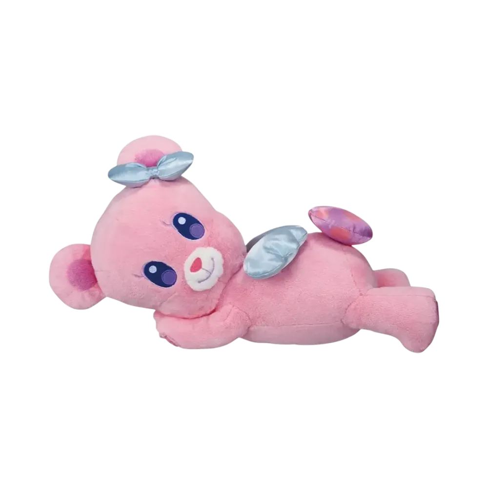 BANDAI "Ichiban Kuji" -Aikatsu! ~My Passionate Idol Activities!~- B Prize Angelie Bear Lying Down Plush