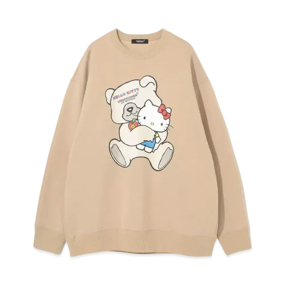UNDERCOVER x SANRIO Big Sweatshirt Hello Kitty "Beige"