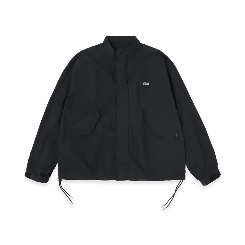 SEDAN ALL-PURPOSE Stand Collar Jacket "Black"