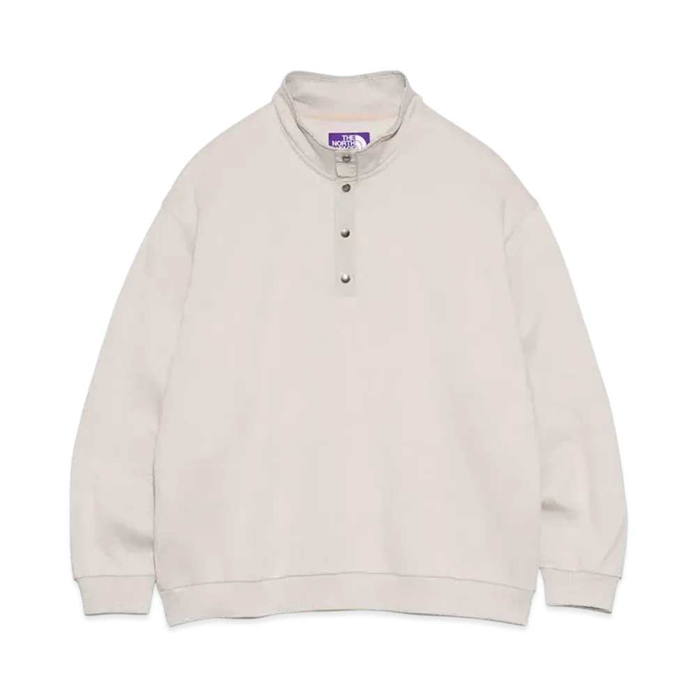 The North Face PURPLE LABEL Field Snap Pullover "Beige"