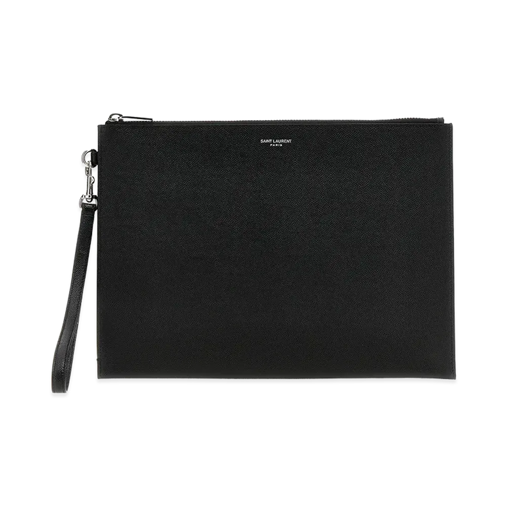 Saint Laurent Logo I-Pad Holder "Black"