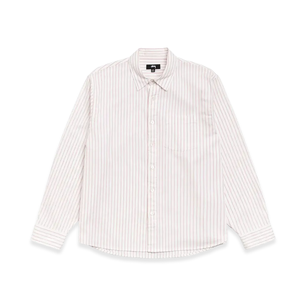 Stussy Oxford Shirt "White Stripe"