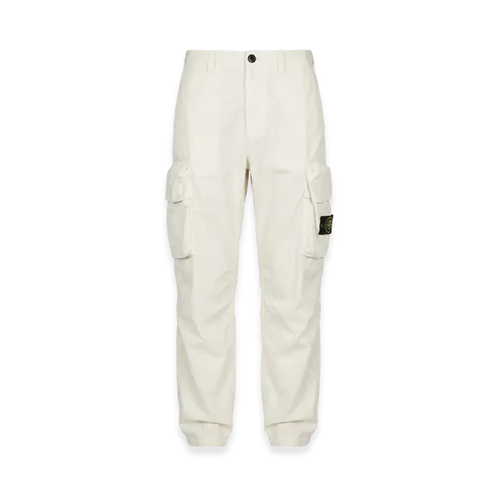 Stone Island Trousers "White"