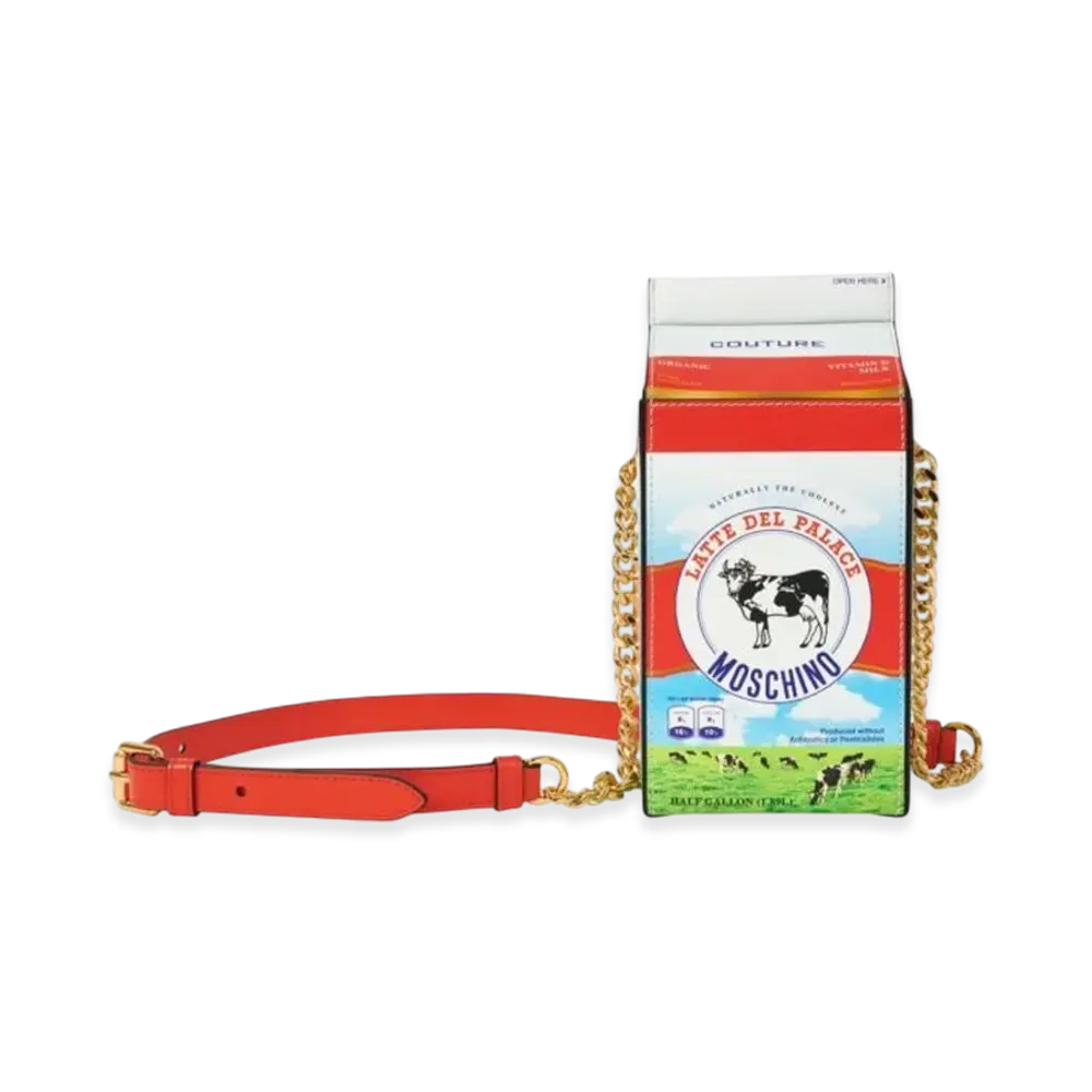 PALACE x Moschino Milk Carton Bag "White"