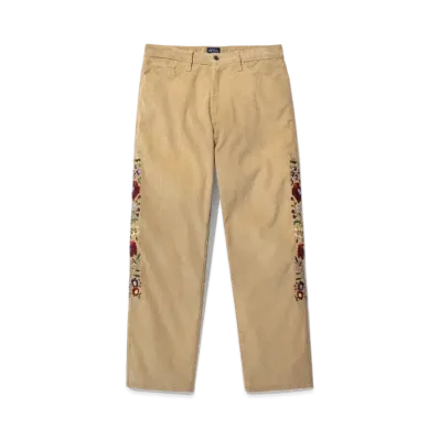 Noah x Jimi Hendrix Embroidered Corduroy 5-Pocket Jeans "Brown"