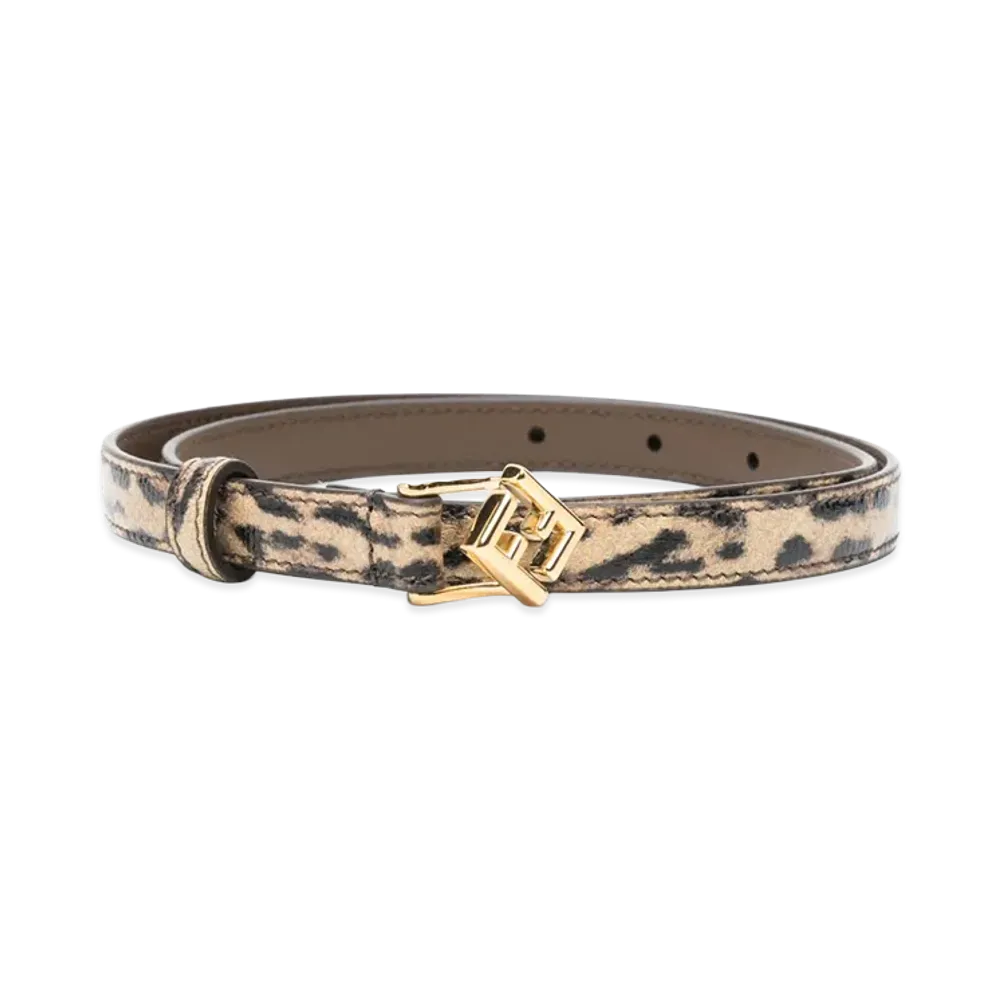 FENDI Women's FF Diamonds Belt "Multicolor"