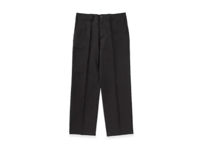 visvim Wide Chino Pants "Black"