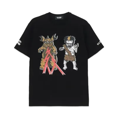 WILDSIDE Yohji Yamamoto x IZUMONSTER T-Shirt "Black"
