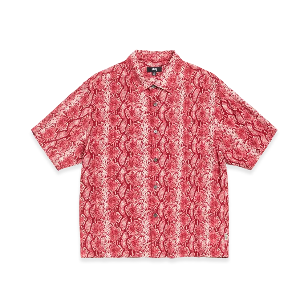 Stussy Python SS Shirt "Red"