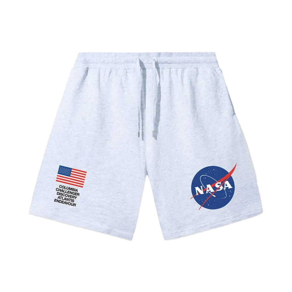 ANTI SOCIAL SOCIAL CLUB x NASA Nebula Shorts "Steel Heather"