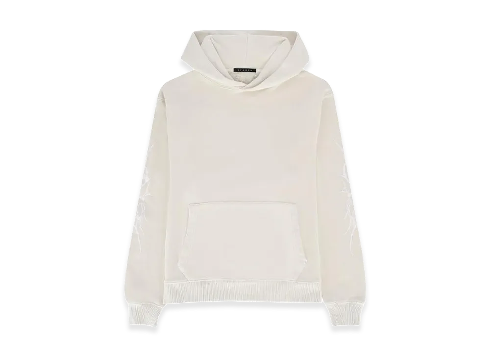 STAMPD Neo Tribal Core Garment Dyed Hoodie "White"