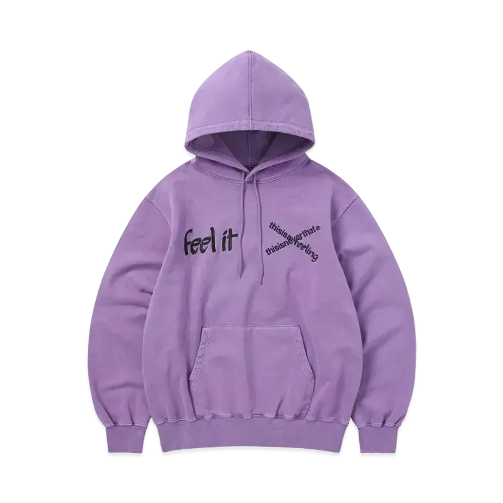 thisisneverthat TNT PR Feel It Hoodie "Faded Purple"