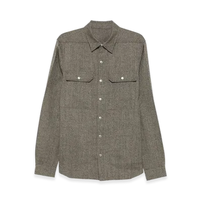 Rick Owens Shirts "Grigio"