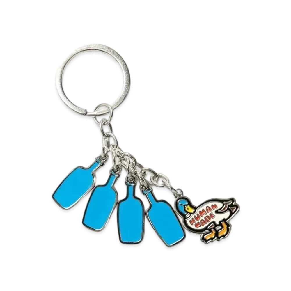 Human Made x Blue Bottle Coffee Heart Keycharm "Silver"