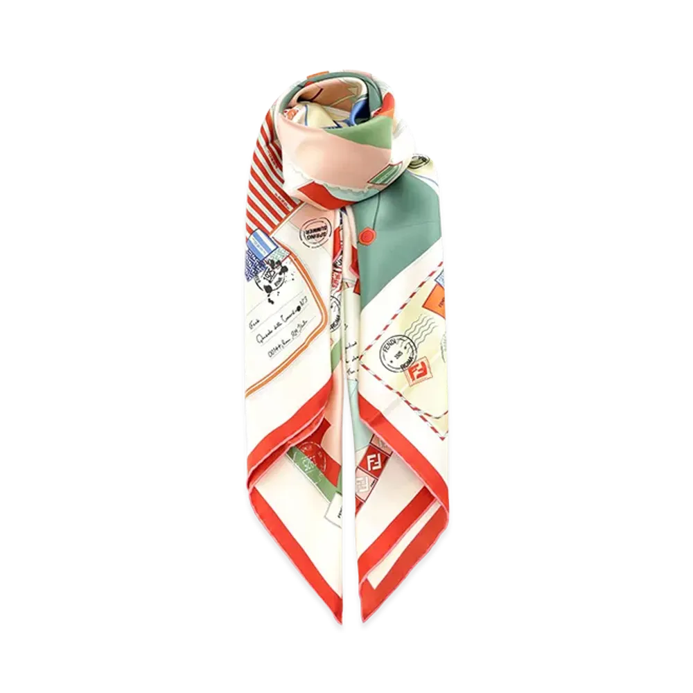 FENDI Women's "Heritage" Scarf "Multi"