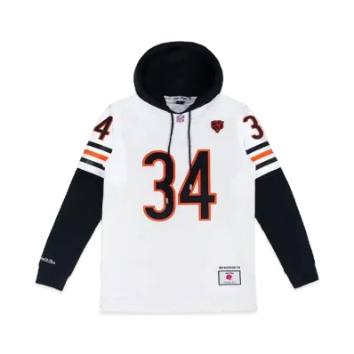 Just Don Chicago Bears Hoodie "White/Black"