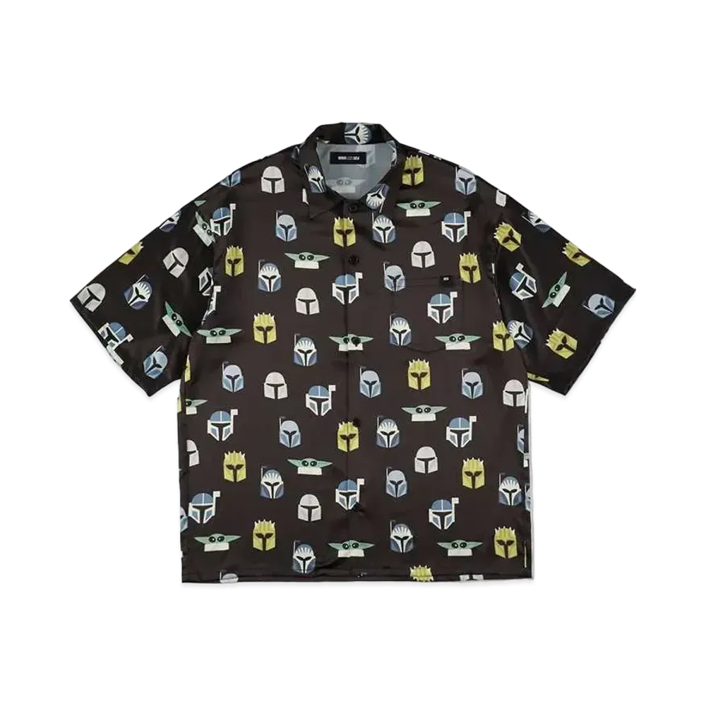WIND AND SEA The Mandalorian WDS S/S Shirt "Black"