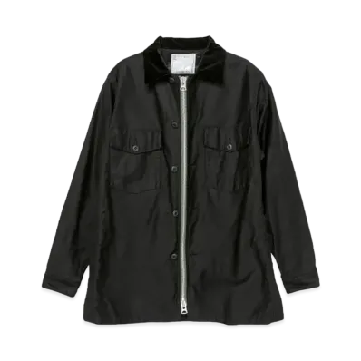 sacai x WTAPS Mill LS 02 Shirt "Black"