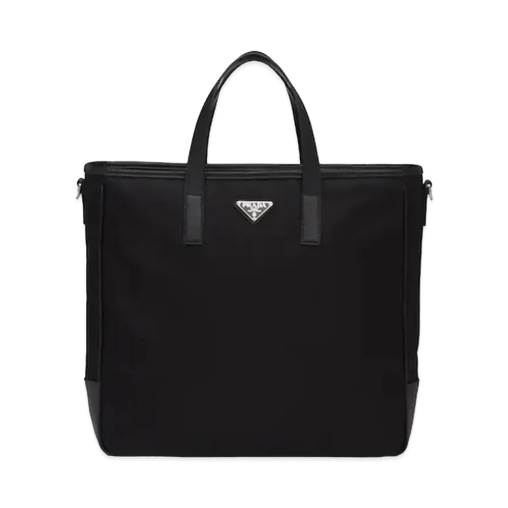 PRADA Nylon Tote Bag "Black"