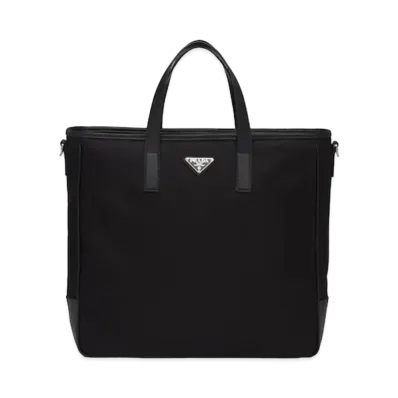 PRADA Nylon Tote Bag "Black"