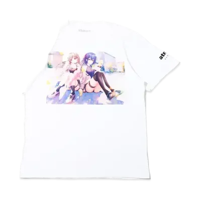atmos x 100 Artists Exhibition Twin Box Tee "White"