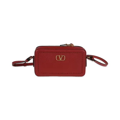 Valentino Women's Mini Camera Case Alltime "Red"