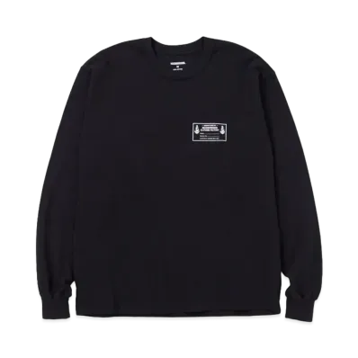 NEIGHBORHOOD NH . Tee LS-6 "Black"