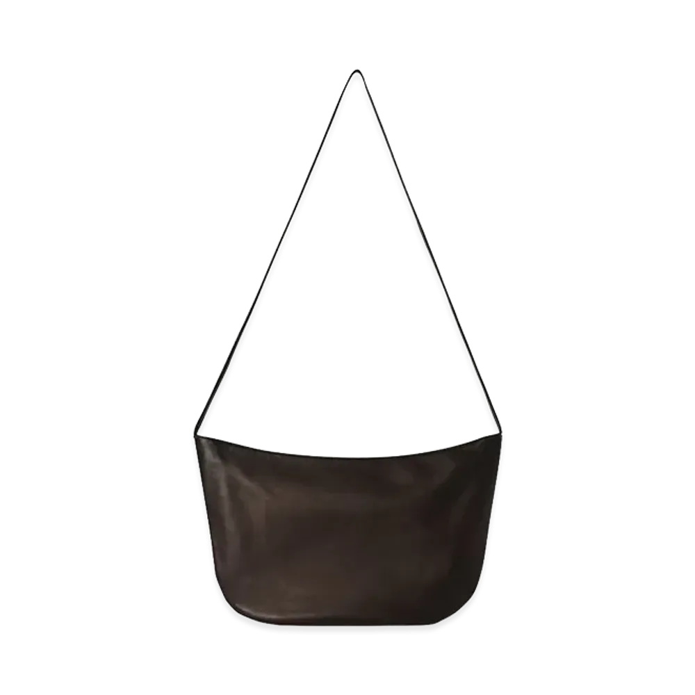 The Row Women's EW Izzy Leather Bag "Dark Brown"
