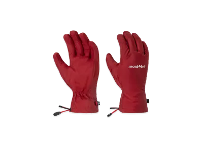 mont-bell Dry-Tec Rain Gloves "Wine Red"