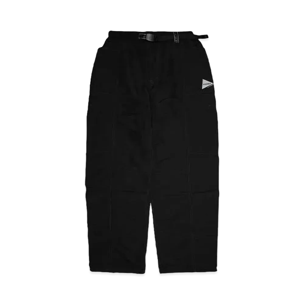 GRAMICCI x and wander ripstop voyager pant "BLACK"
