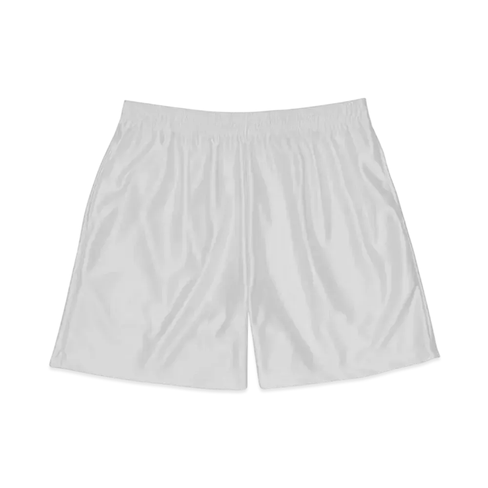 Los Angeles Apparel Heavy Dazzle Athletic Shorts "White"