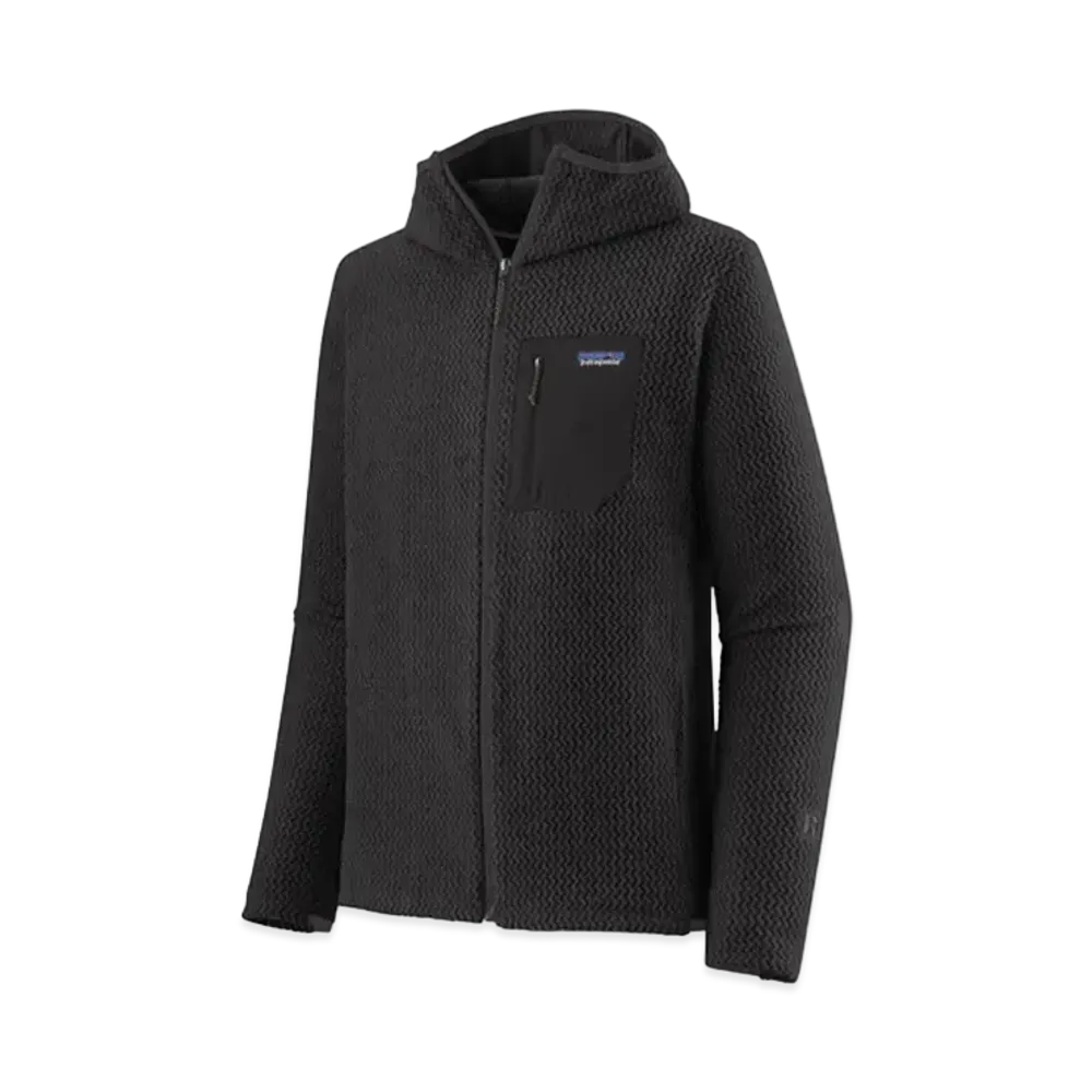 patagonia Men's R1 Air Full Zip Hoodie "Black"
