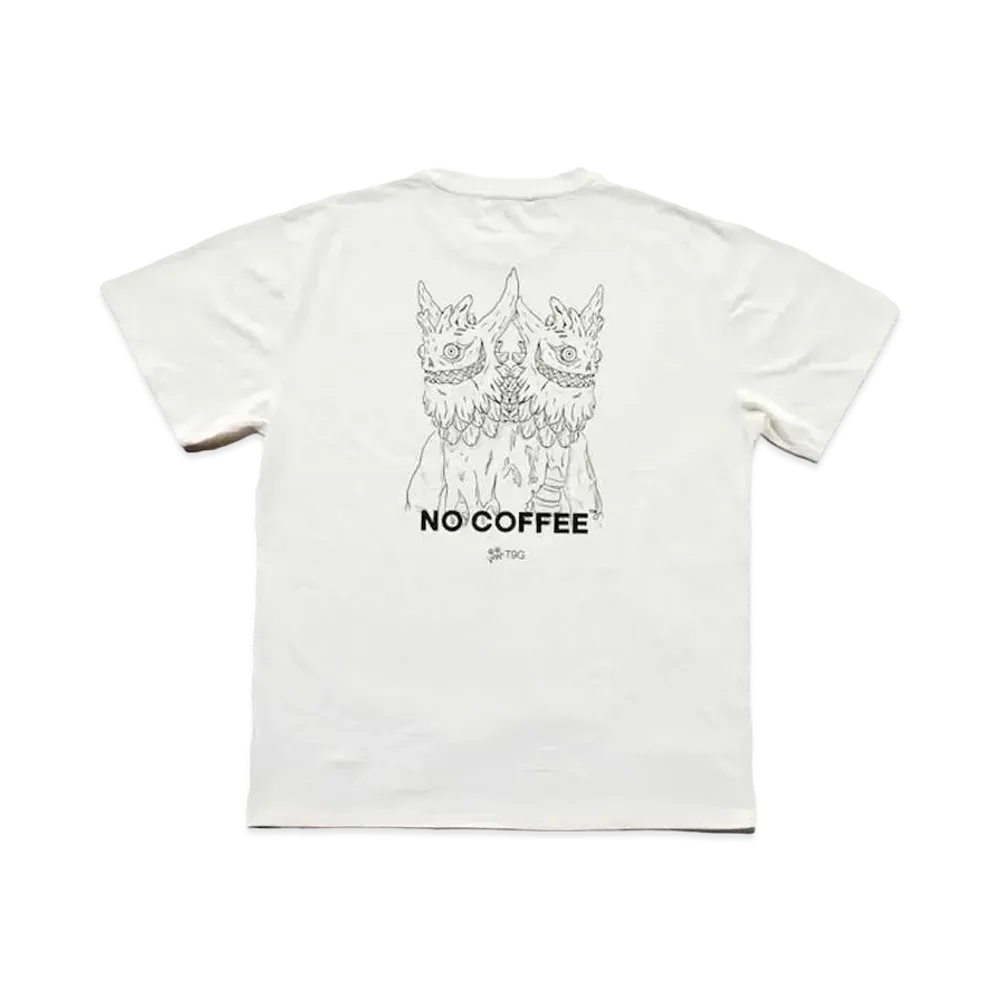 NO COFFEE x T9G T-Shirt "White"